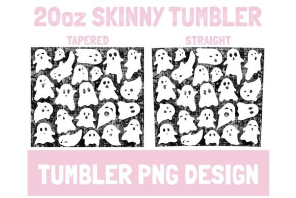 Ghost Sublimation Tumbler Halloween Graphics & Crafts