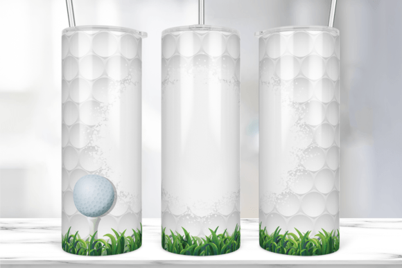 Golf Club Tumbler Wrap: Graphics & Print Templates for Local Branding