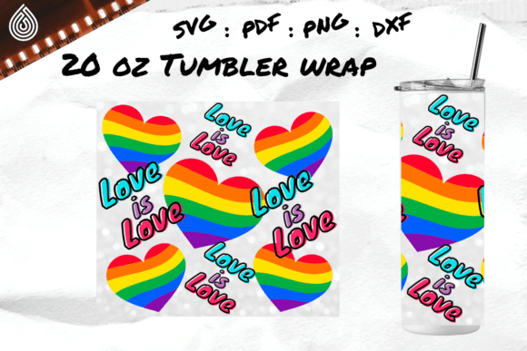 Love Is Love, 20oz Tumbler